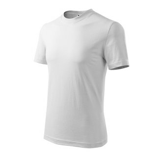 MALFINI Classic100 Koszulka dziecięca biała
